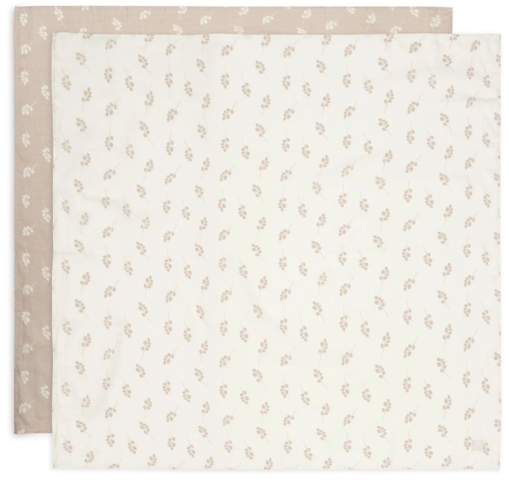 Plienky zavinovacie 2ks 115x115cm Twig Wild Rose
