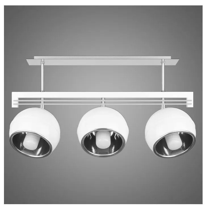 Kemar SG/KU/3/WH - Závěsné svietidlo SANGA 3xE27/60W/230V