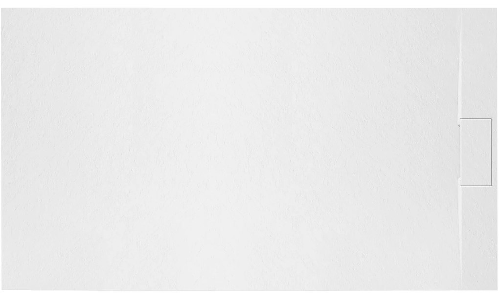 Rea Bazalt, SMC sprchová vanička 80x120 cm + sifón, biela, REA-K3900