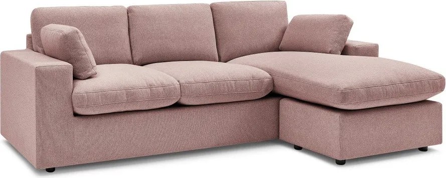 Ružová rohová pohovka Belair – Bobochic Paris