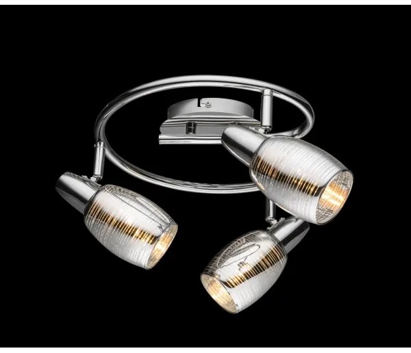 Globo 54986-3 - Bodové svietidlo CARSON 3xE14/40W/230V