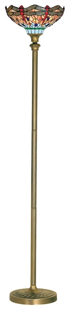 Stojaca lampa Tiffany VÁŽKA SKY 173*28