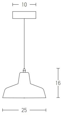 Zambelis 1655 - Luster na lanku 1xE27/40W/230V