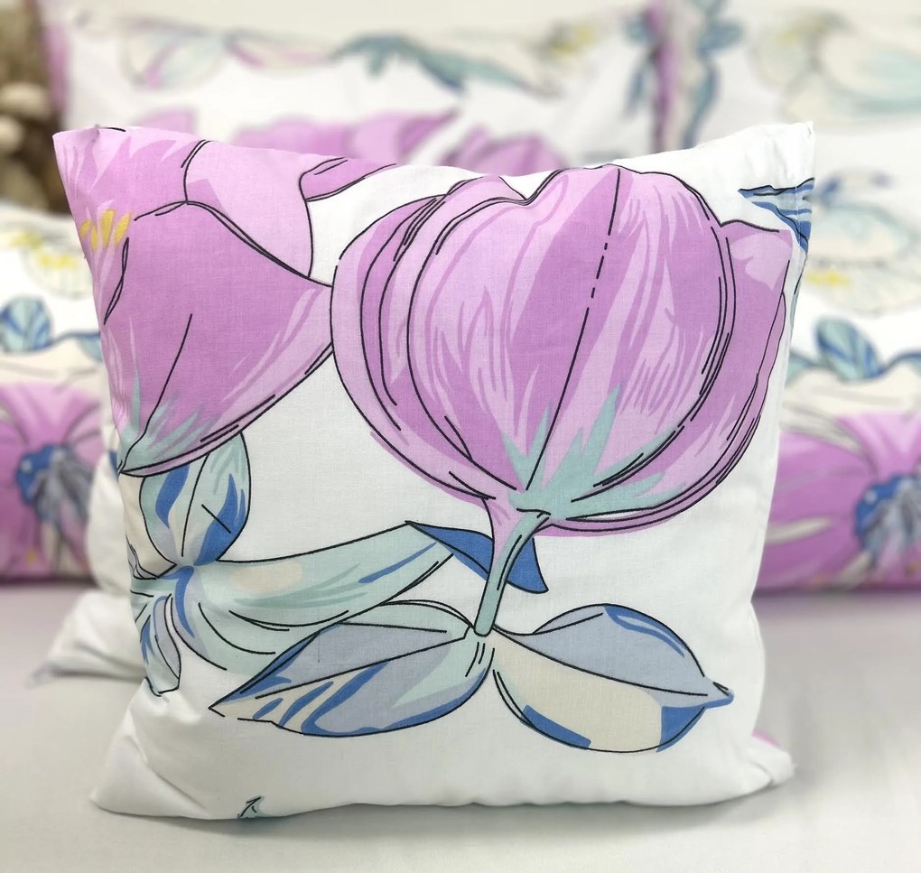 INTERMEDIC SK Posteľná obliečka Fialová Harmónia na vankúšik 40x40cm