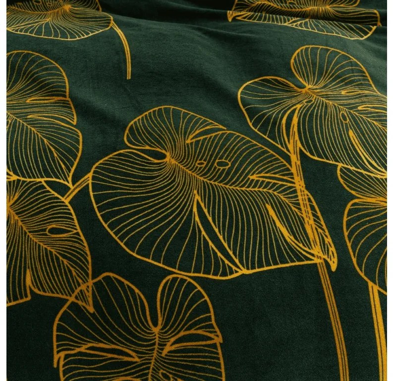 Obliečky mikroplyš VENECIA zelené Rozmer obliečok: 70 x 90 cm | 140 x 200 cm