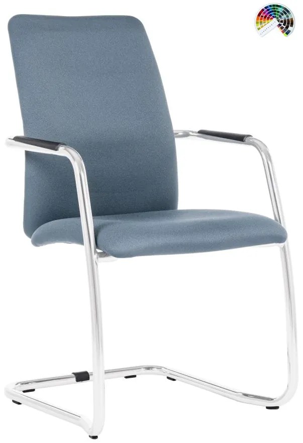 ANTARES Konferenčné kreslo 2180/S MAGIX HIGH čalúnenie BONDAI VISUAL MELANGE