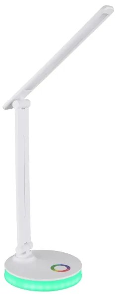 Globo 58445W - LED RGBW Stmievateľná stolná lampa GERALDO LED/5W/230V + LED/2W