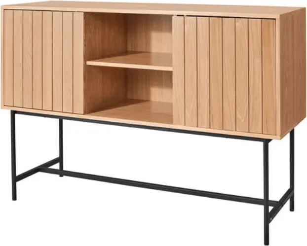 Komoda so skrinkami VALMOR 90x127 cm, dekor dub