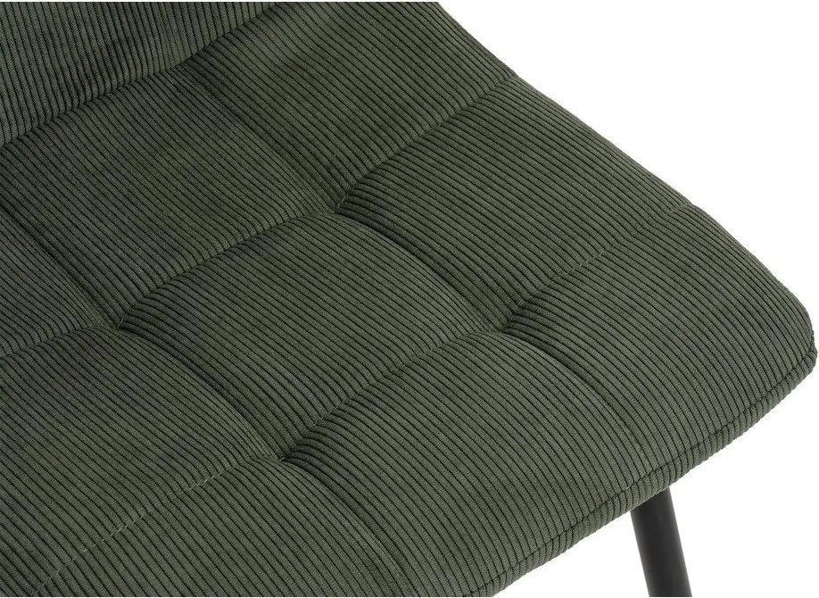 Zelené čalúnené jedálenské stoličky v súprave 2 ks Moseby – Bonami Essentials