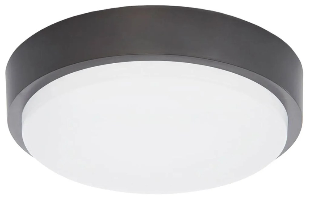 Vonkajšie stropné LED svietidlo Nermin okrúhle