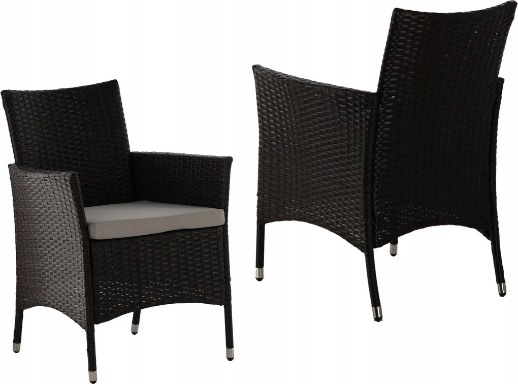 CH 9-dielna súprava ratanového nábytku - hnedá