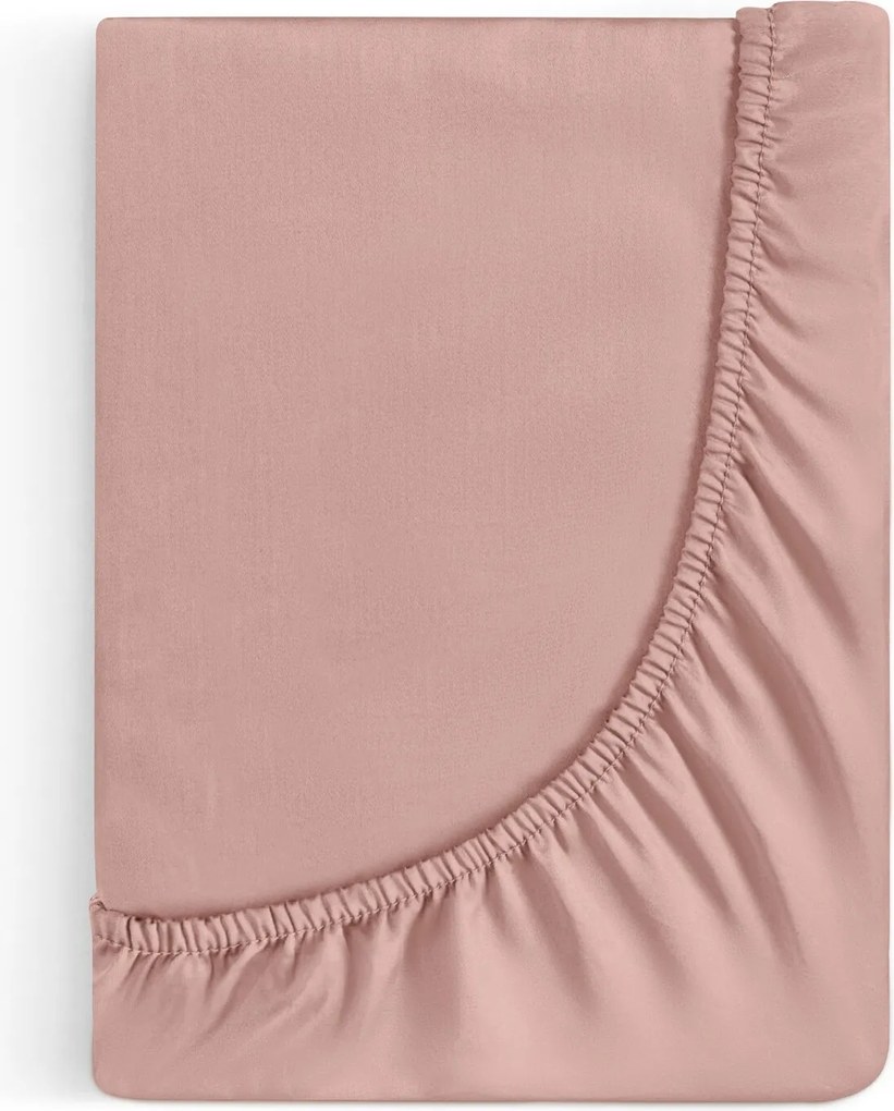 MAKOSATÉNOVÉ PRESTIERADLO NOVA3 140X200 CM RUŽOVÉ