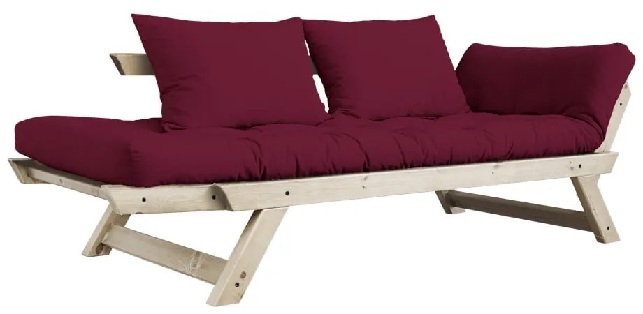 Variabilná pohovka Karup Design Bebop Natural/Bordeaux
