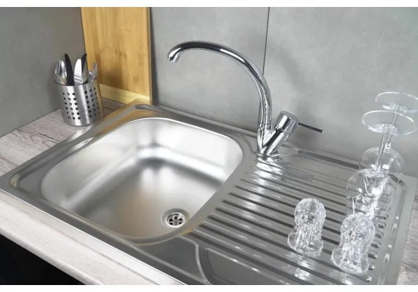 Deante ZM5_3110 - Kuchynský drez TANGO 50x80 cm dekor