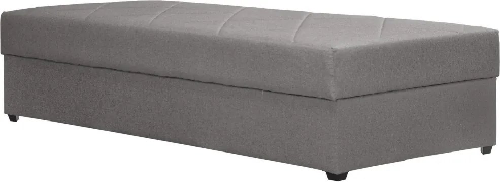 Posteľ Ormea 88x202 cm, šedá látka