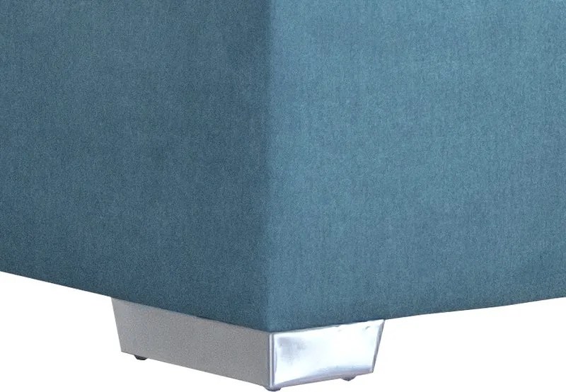 Posteľ Windy 180x200 cm, tyrkysová látka