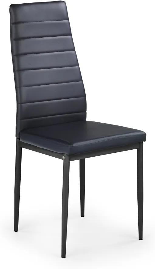 Jedálenská stolička K70 čierna Halmar