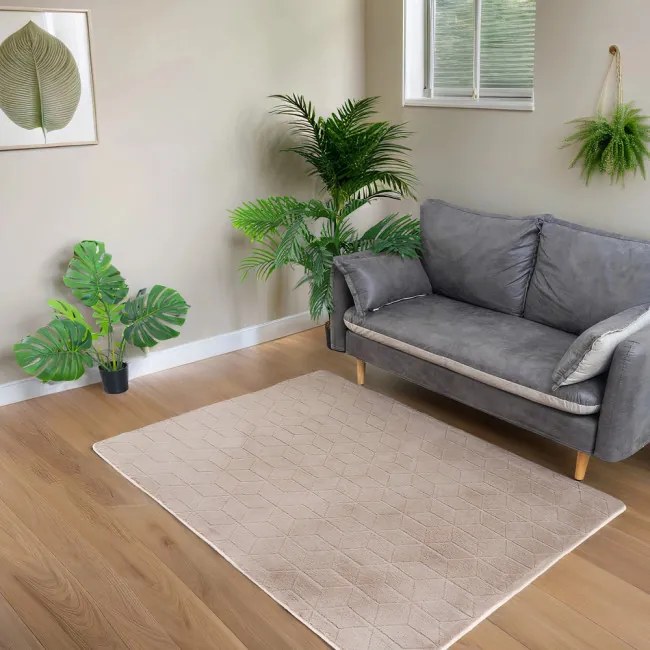 Koberec RABBIT 3D béžový