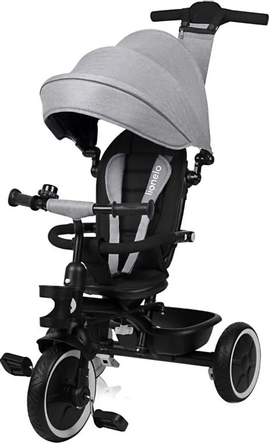 Lionelo - Detská trojkolka BERRY Grey Stone