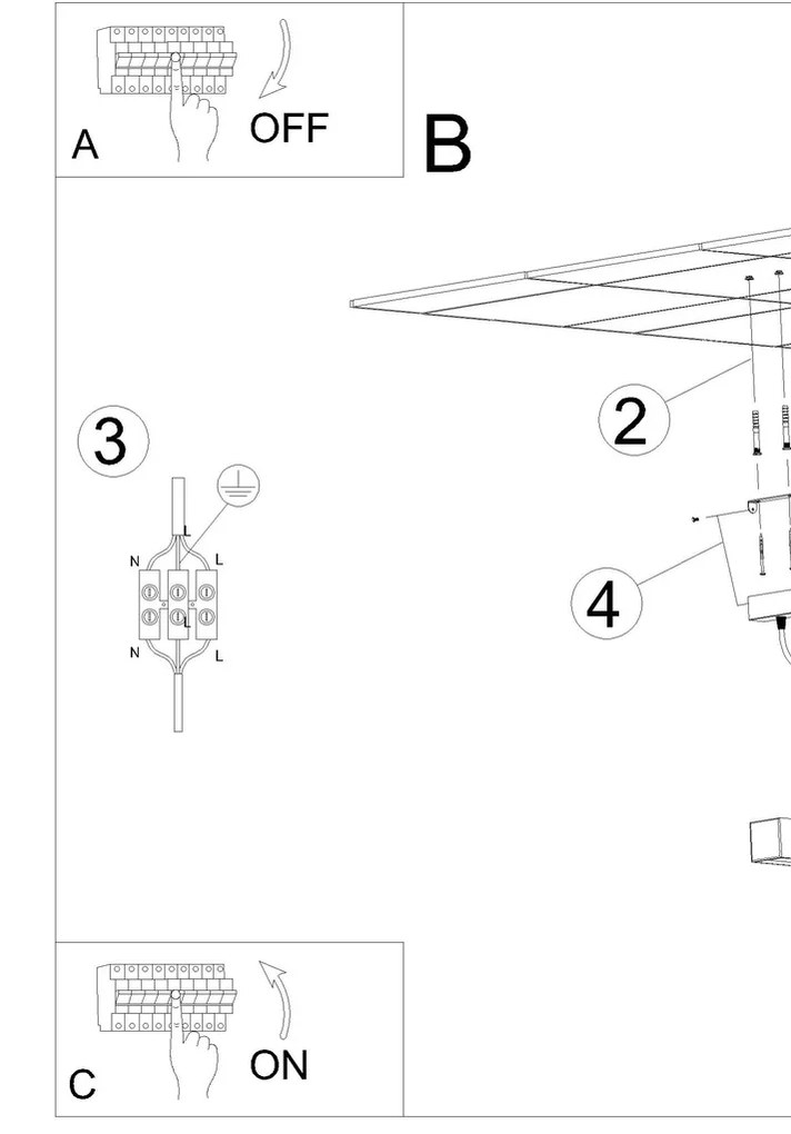 Závesné LED svietidlo Pinne 90, 1x LED 25w, 3000k, w