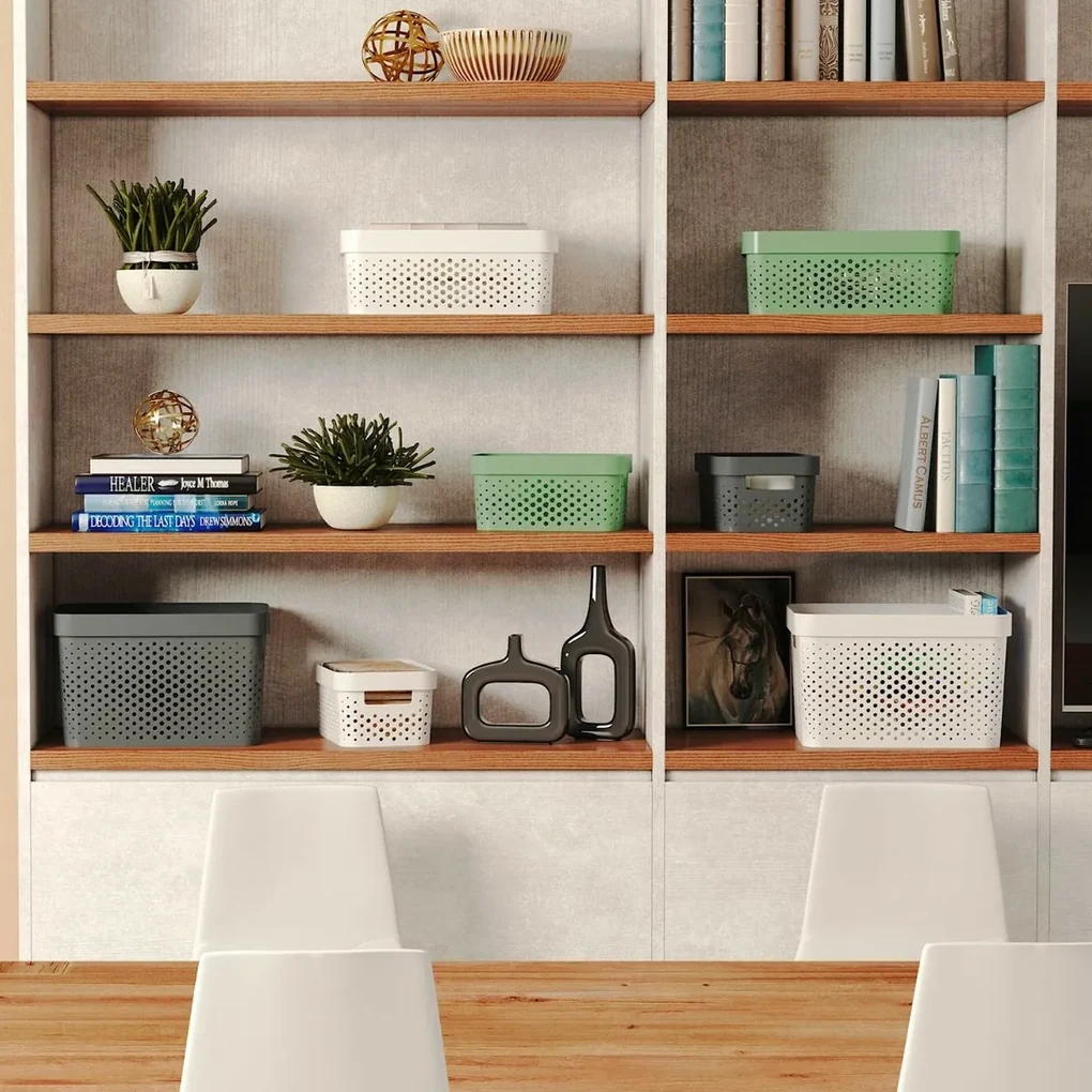 Curver Úložný box 17 l, zelená, 17 l