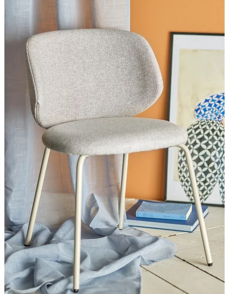 Svetlosivé jedálenské stoličky v súprave 2 ks Ponte – Bloomingville