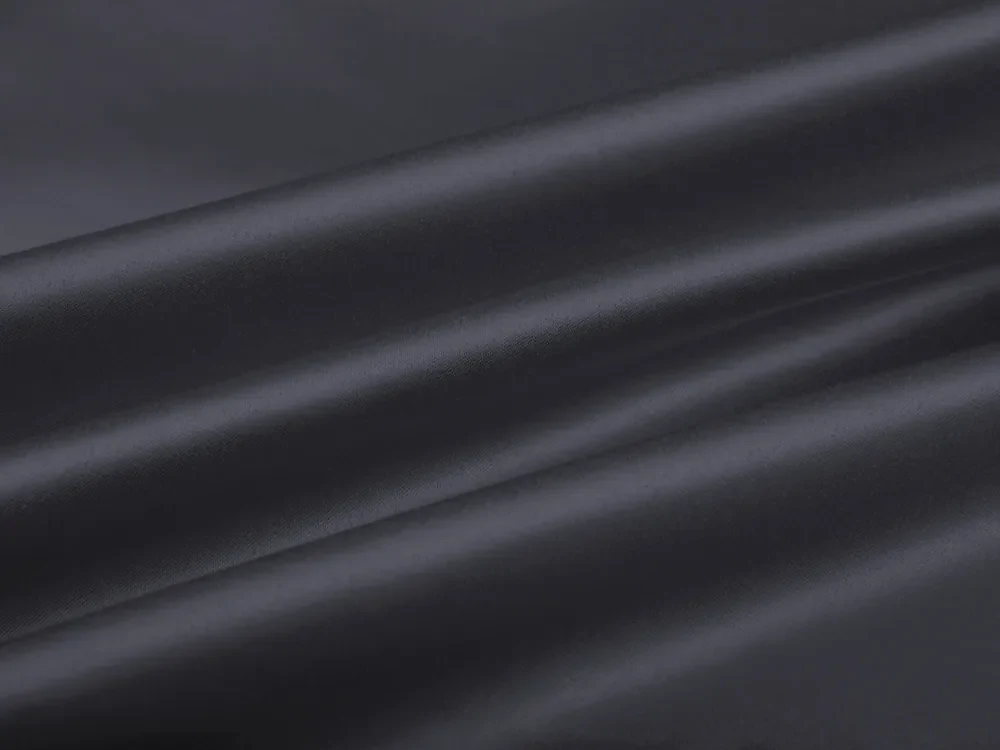 Biante Saténový obdĺžnikový obrus polyesterový Satén LUX-L056 Antracitovo sivý 100x140 cm
