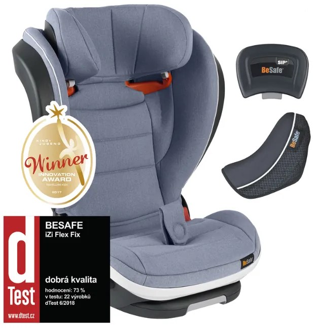 BeSafe iZi Flex FIX i-Size Cloud Mélange
