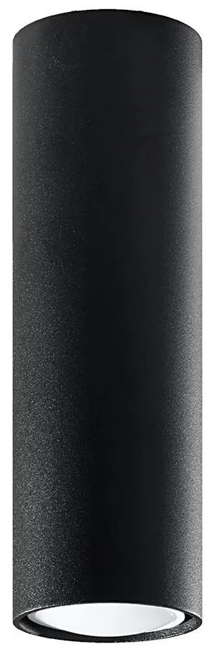 Sollux SL.1001 - Bodové svietidlo LAGOS 1xGU10/10W/230V 20 cm čierna