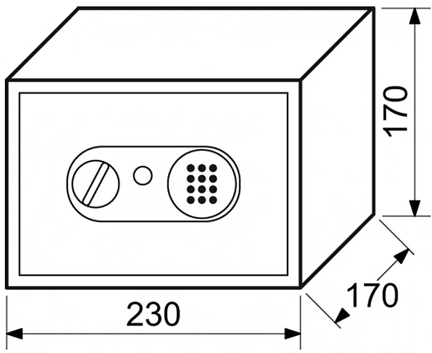trezor s elektronickým zámkom RICHTER RS.17.EDN.B