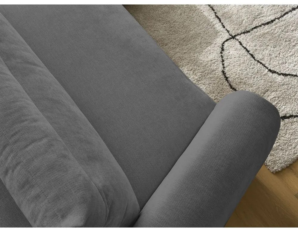 Sivá rohová pohovka Aden – Bobochic Paris