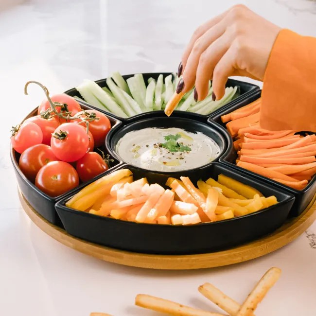 Servírovací set FINCAN misky s podnosom SS22 813844