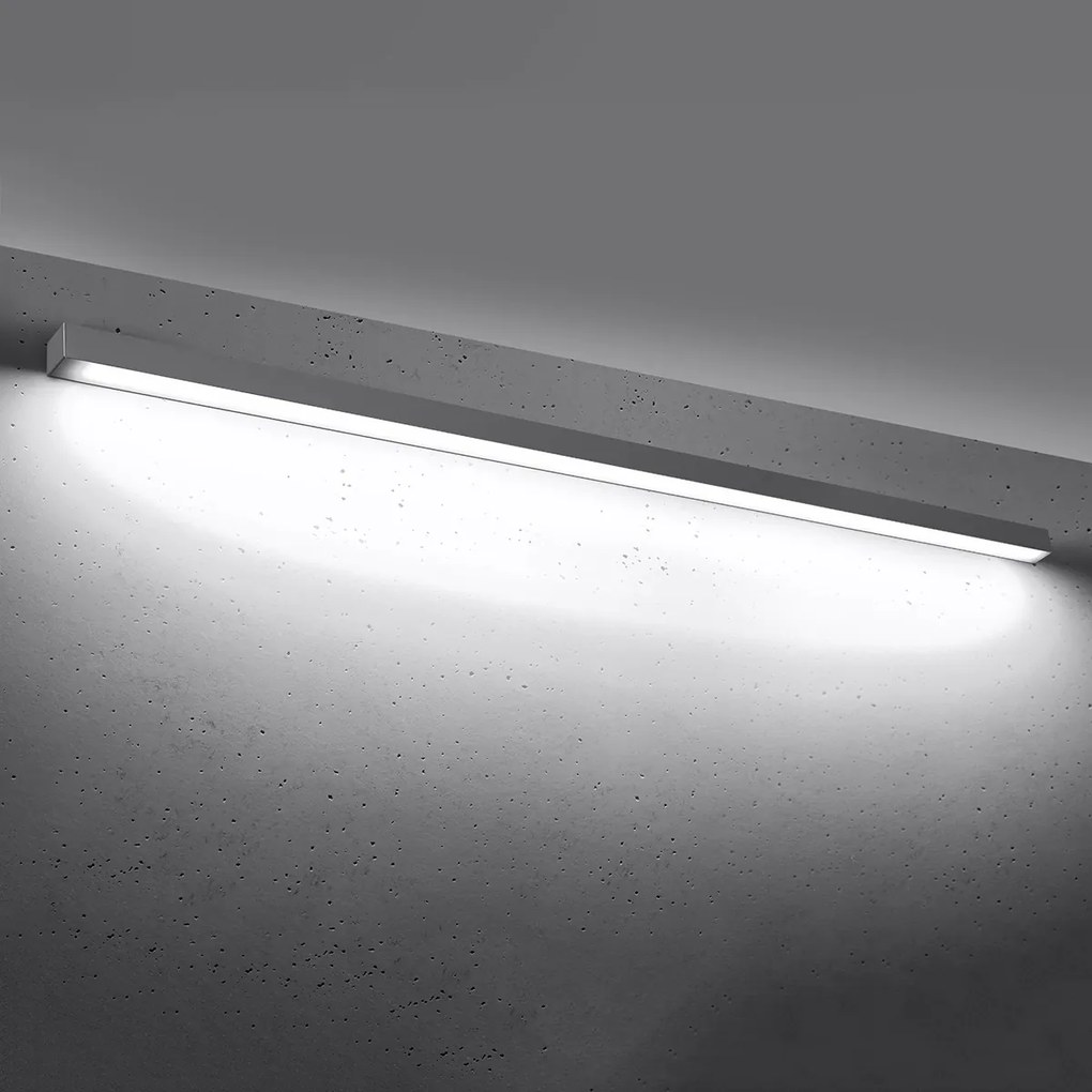 Nástenné LED svietidlo Pinne 200, 1x LED 50w, 4000k, s