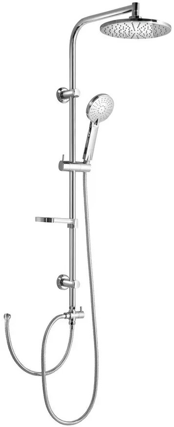 Aqualine Aqualine, ZARA sprchový stĺp k napojeniu na batériu, chróm, SL420