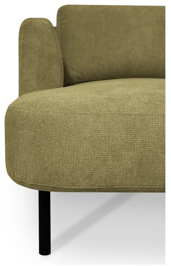 Rohová pohovka v horčicovej farbe (pravý roh/do "U") Hero – Scandic