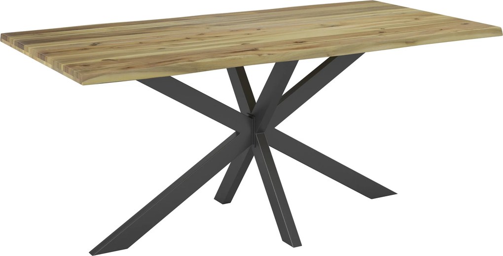 XXXLutz JEDÁLENSKÝ STÔL, akácia, farba tíku, 160/85/78 cm MID.YOU - Stoly - 002331001902