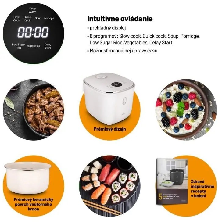 Lauben Low Sugar Rice Cooker 3000WT