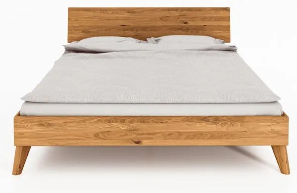 Dvojlôžková posteľ z dubového dreva 140x200 cm Greg 1 - The Beds