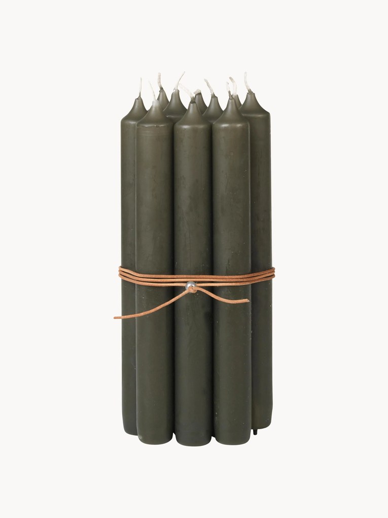 Kužeľovité sviečky Classic, 10 ks