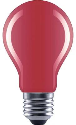 LED žiarovka FLAIR A60 E27 / 4 W červená