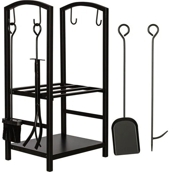 Stilista stojan na palivové drevo s príslušenstvom