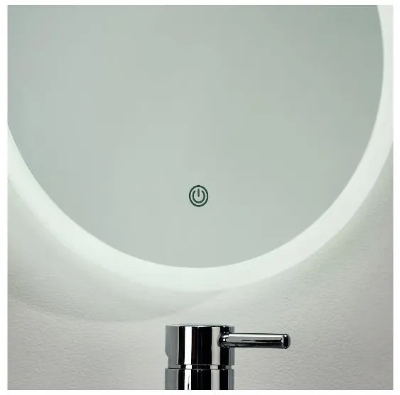 Livarno home LED zrkadlo do kúpeľne (okrúhly tvar)  (100384347)