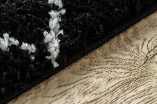 Behúň BERBER ETHNIC G3802 čierny Fredzle berber marokánsky