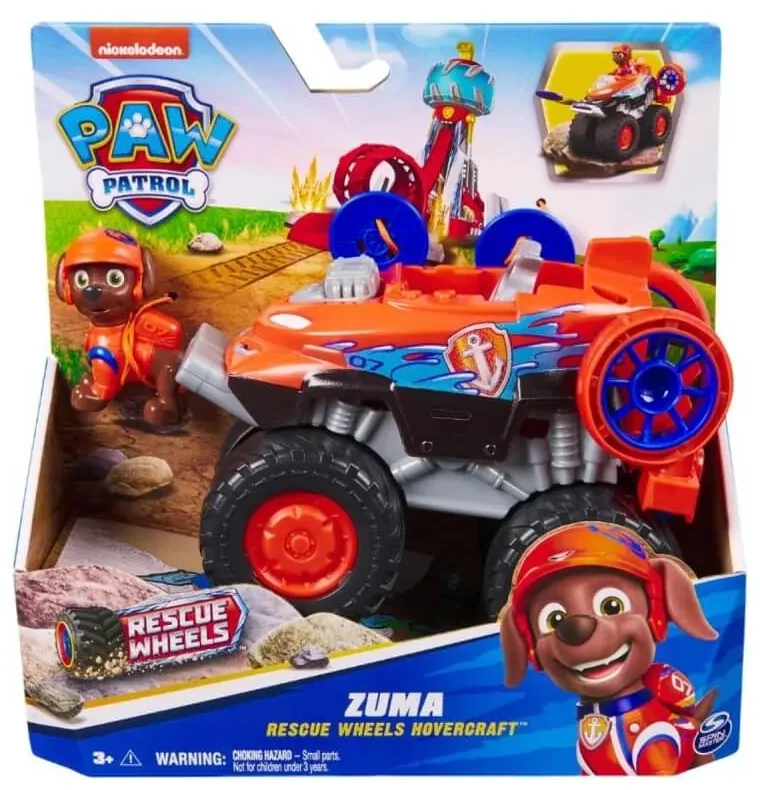 LAPKOVÁ PATROLA TÉMATICKÉ VOZIDLÁ RESCUE WHEELS ZUMA