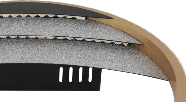 Globo 48493-12 - LED stropné svietidlo CONSTANCE LED/12W/230V, priemer 29,5 cm, zlaté
