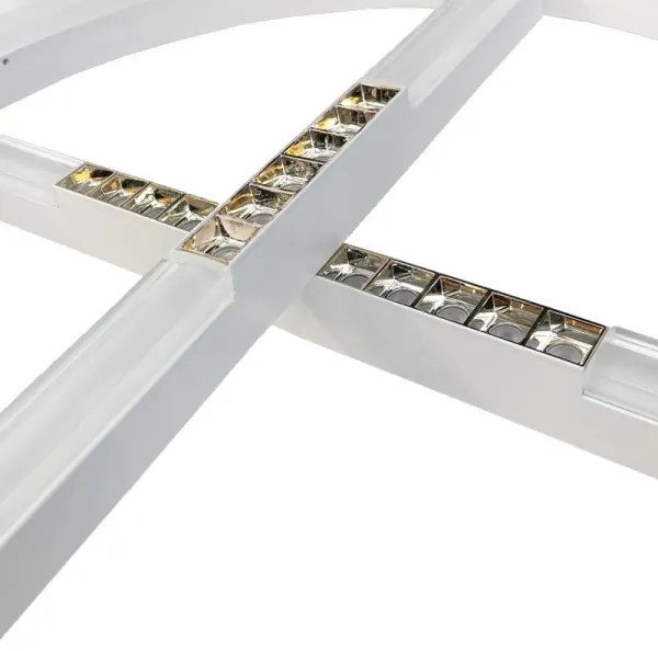 LED Stmievateľný luster na lanku LED/100W/230V 3000-6500K + diaľkové ovládanie