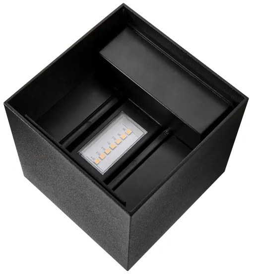 Nordlux - LED vonkajšie nástenné svietidlo MILDA LED/4,9W/230V IP44 čierne