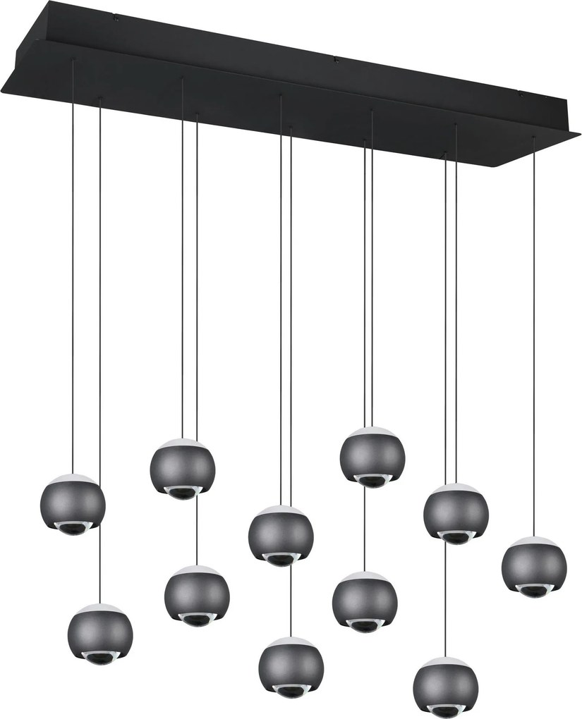 XXXLutz ZÁVESNÉ LED SVIETIDLO, 114/30/195 cm Musterring - Interiérové svietidlá - 004102102002