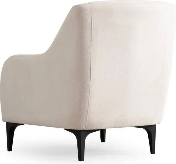 Křeslo Astana ecru/černé