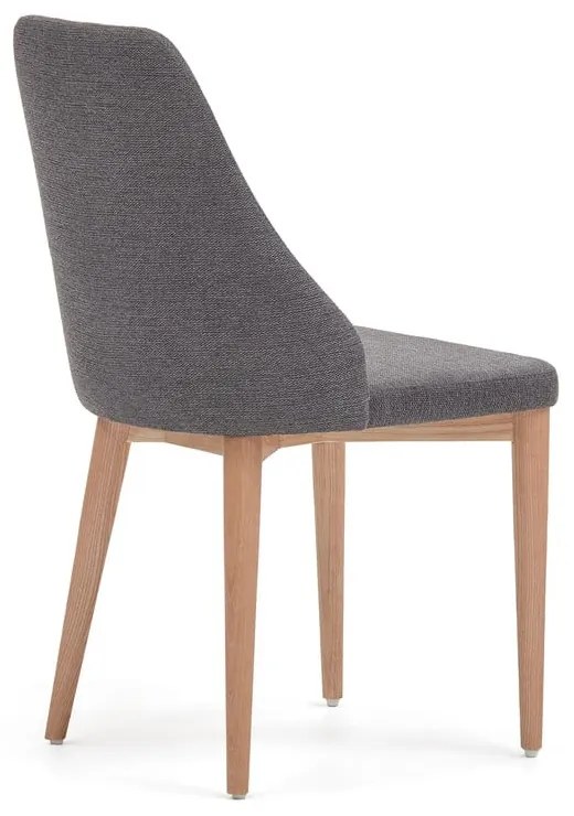 Tmavosivá jedálenská stolička Rosie – Kave Home